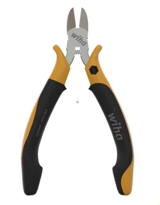 Wiha 32710斜口钳3D图纸 IGES STEP格式缩略图
